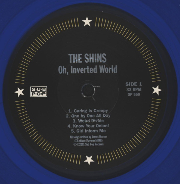 The Shins - Oh, Inverted World | Sub Pop (SP 550) The Shins - Oh, Inverted World | Sub Pop (SP 550)