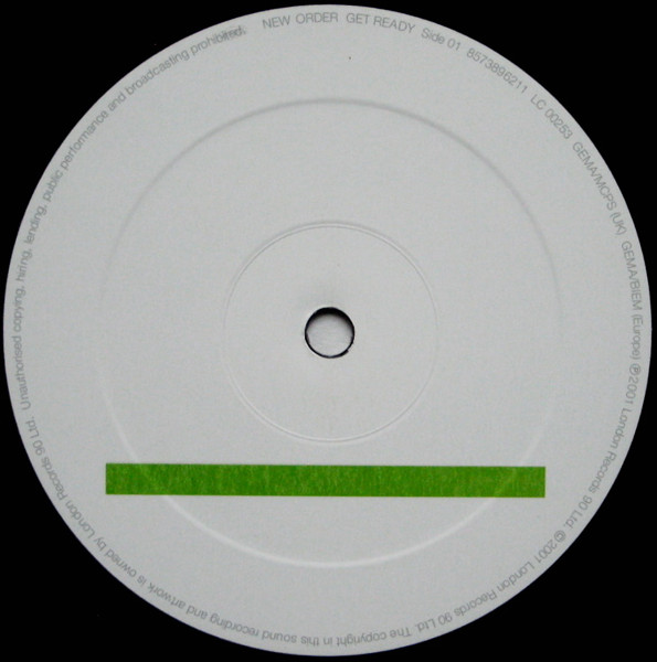 New Order - Get Ready | London Records (8573896211) - 3
