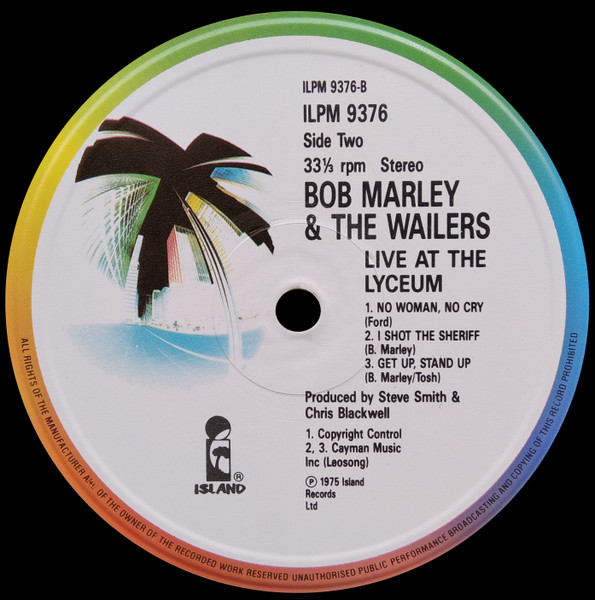 Bob Marley & The Wailers - Live! | Island Records (ILPM 9376) - 4