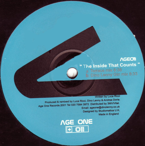 Luca Ricci - The Inside That Counts | Age One Records (AGE 011)