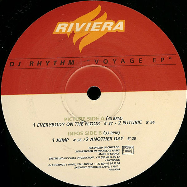 DJ Rhythm - Voyage EP | Riviera (RIVIERA 003) - 3