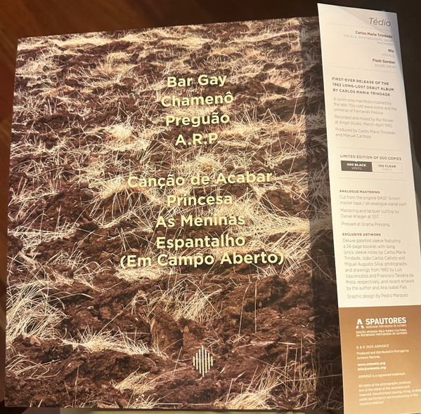 Carlos Maria Trindade - Tédio | Armoniz (AR-0004) - 2