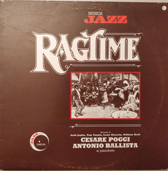 Cesare Poggi , Antonio Ballista - Ragtime | Musica Jazz (2MJP 1001) - main