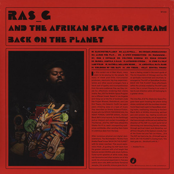 Ras G - Back On The Planet | Brainfeeder (BF039) - 3