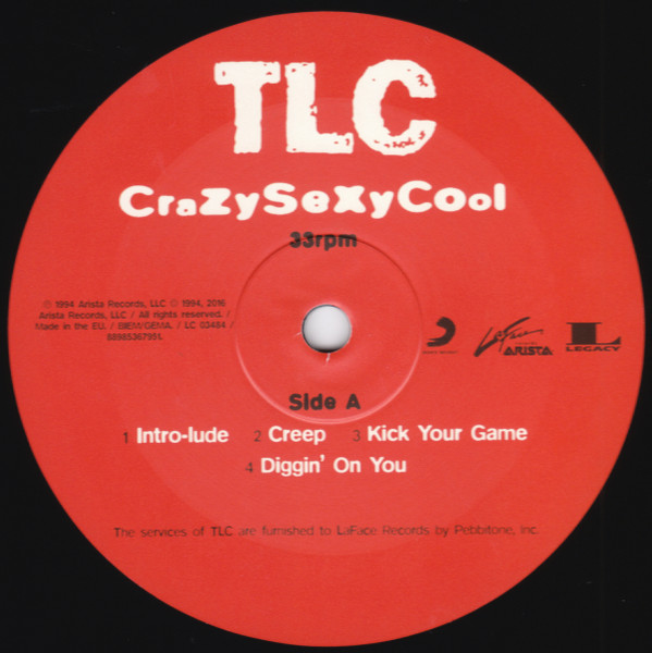 TLC - CrazySexyCool | LaFace Records (88985367951) - 4