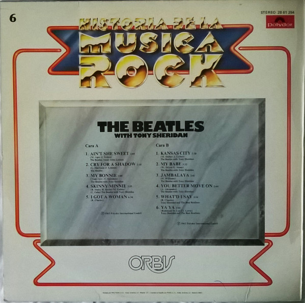 The Beatles With Tony Sheridan - The Beatles With Tony Sheridan | Polydor (28 61 294) - 2