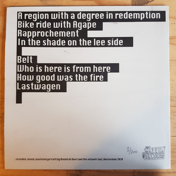 Arnold de Boer - Minimal Guitar | Makkum Records (MR31) - 2 Arnold de Boer - Minimal Guitar | Makkum Records (MR31) - 2