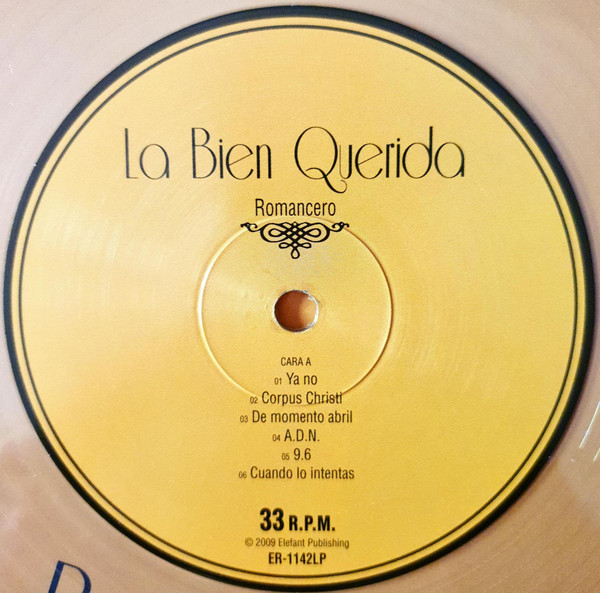 La Bien Querida - Romancero | Elefant Records (ER-1142) - 3