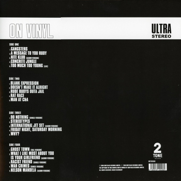 The Specials - The Best Of The Specials | Two-Tone Records (CRTTVX1143) - 2