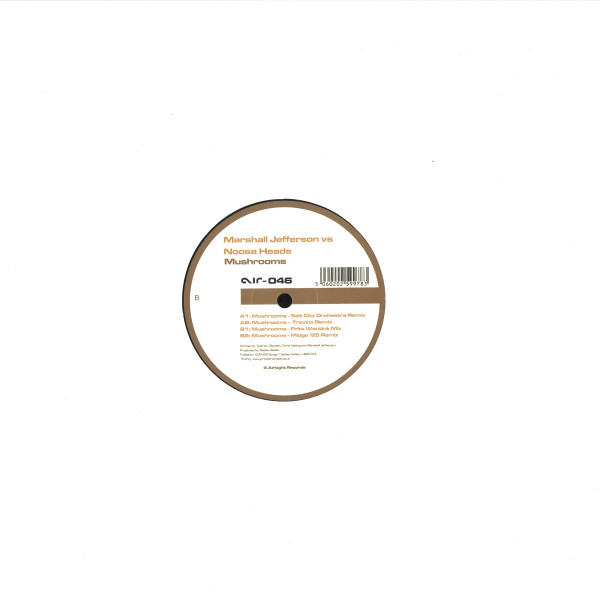 Marshall Jefferson vs Noosa Heads - Mushrooms | Airtight (AIR-046)