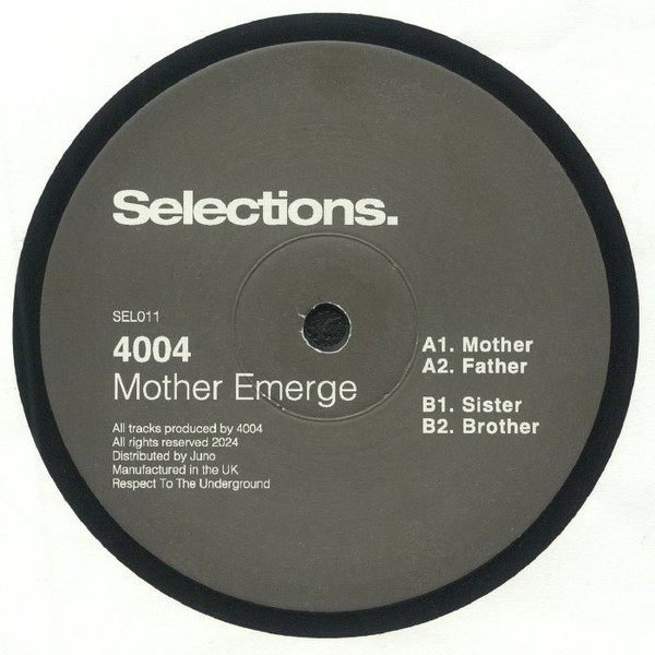 4004 - Mother Emerge | Selections. (SEL011) - main