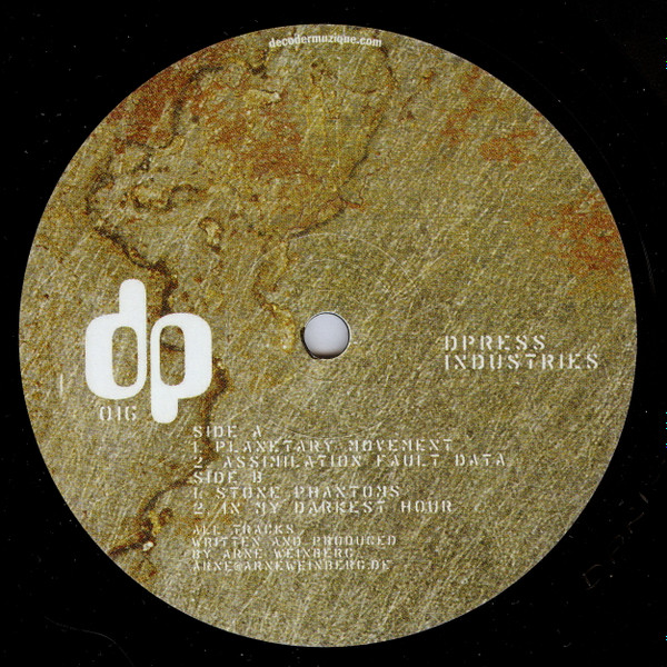 Arne Weinberg - Assimilation Fault Data | Dpress Industries (DPRESS INDUSTRIES 016) - 4