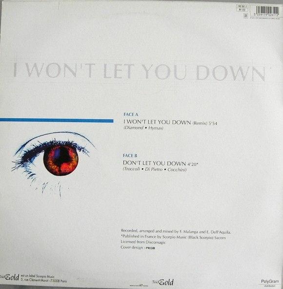 I Won't Let You Down (Remix)