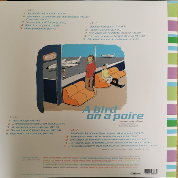 Jean-Louis Murat , Fred Jimenez & Jennifer Charles - A Bird On A Poire | [PIAS] Le Label (PIASLL080LP) - 2