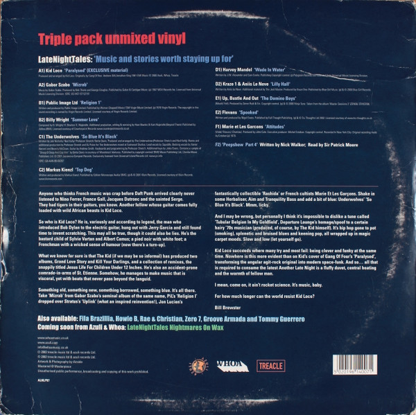 Kid Loco - AnotherLateNight | Azuli Records (ALNLP07) - 2