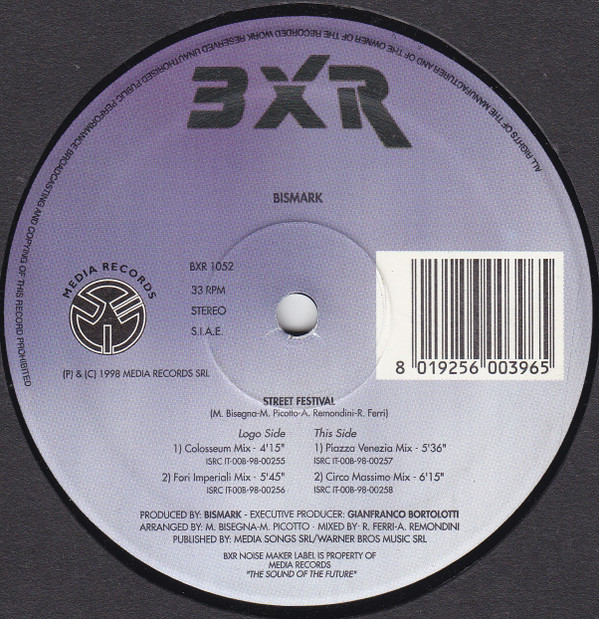 Bismark - Street Festival | BXR (BXR 1052)
