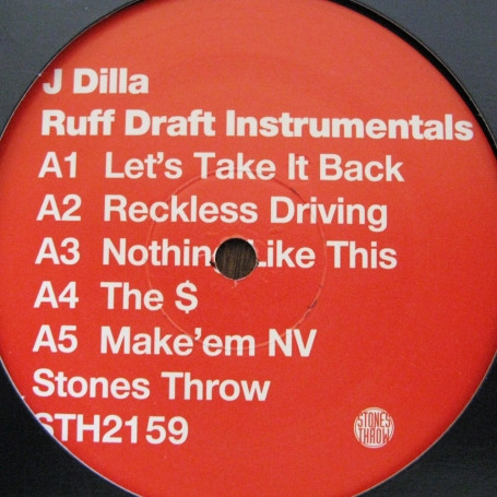 J Dilla - Ruff Draft Instrumentals | Stones Throw Records (STH 2159)