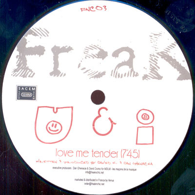 U & I - Love Me Tender EP | Freak n' Chic (FNC03) U & I - Love Me Tender EP | Freak n' Chic (FNC03)