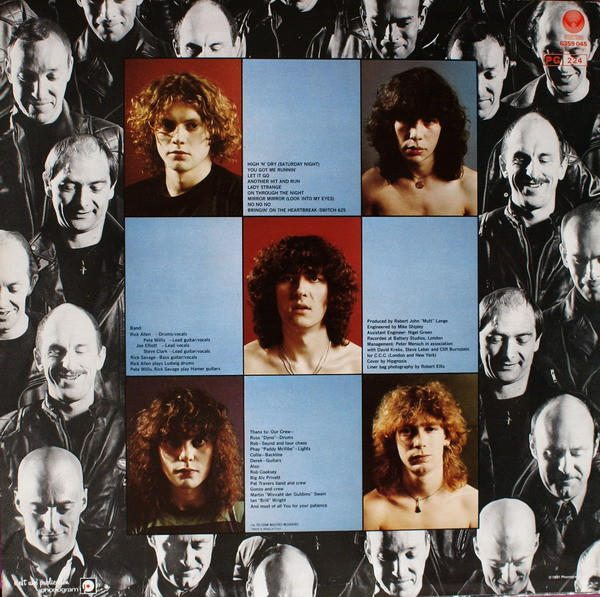 Def Leppard - High 'N' Dry | Vertigo (6359 045) - 2