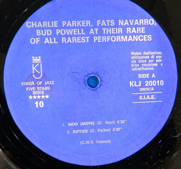 Charlie Parker , Fats Navarro , Bud Powell - At Their Rare Of All Rarest Performances Vol. 1 | Kings Of Jazz (KLJ-20010) - 3 Charlie Parker , Fats Navarro , Bud Powell - At Their Rare Of All Rarest Performances Vol. 1 | Kings Of Jazz (KLJ-20010) - 3