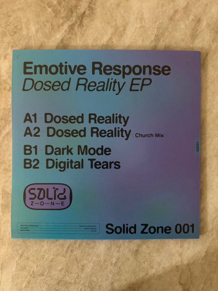 Emotive Response - Dosed Reality EP | Solid Zone (SZ001) - 3