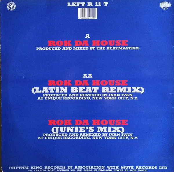 The Beatmasters & The Cookie Crew - Rok Da House | Rhythm King (LEFT R11T) - 2 The Beatmasters & The Cookie Crew - Rok Da House | Rhythm King (LEFT R11T) - 2