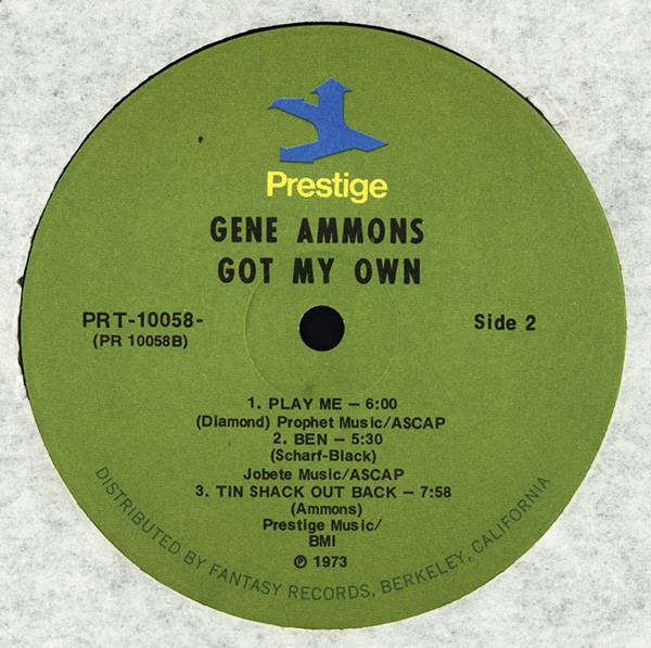 Gene Ammons - Got My Own | Prestige (PRT-10058) - 4
