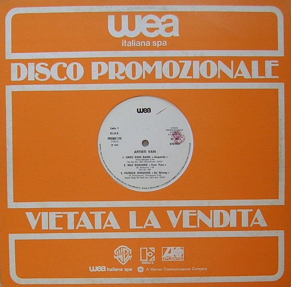 Various - Artisti Vari | WEA (PROMO 179)