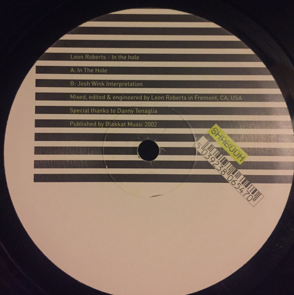 Leon Roberts - In The Hole | Shaboom Records (SHAB 057)