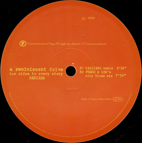 A Reminiscent Drive - Two Sides To Every Story (Remixes) | F Communications (F094) - 4