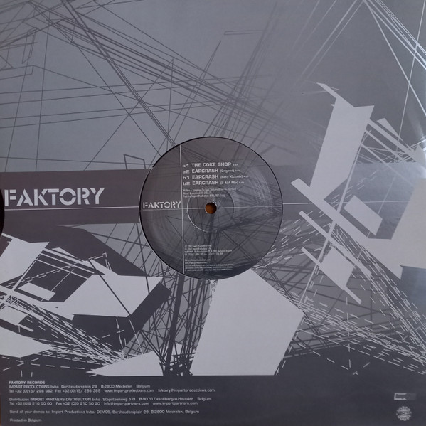 D-Trax - The Coke Shop Eargasm | Faktory (FAK6015)