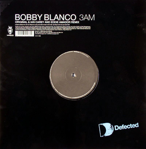 Bobby Blanco - 3 AM | Vendetta Records (VENMX 536 N)