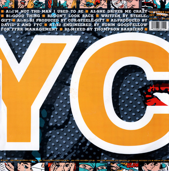 Fine Young Cannibals - I'm Not The Man I Used To Be | London Records (LONXX 244) - 2