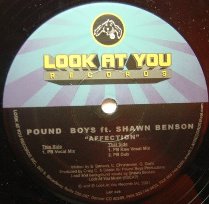 Pound Boys - Affection | Look At You Records (LAY026) - 3