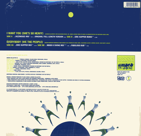 Groove Collective - I Want You (She's So Heavy) / Everybody (We The People) | Giant Step Records (GSR12-3074) - 2 Groove Collective - I Want You (She's So Heavy) / Everybody (We The People) | Giant Step Records (GSR12-3074) - 2