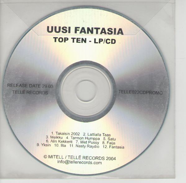 Uusi Fantasia - Top Ten | Tellé (TELLE022CDPROMO)