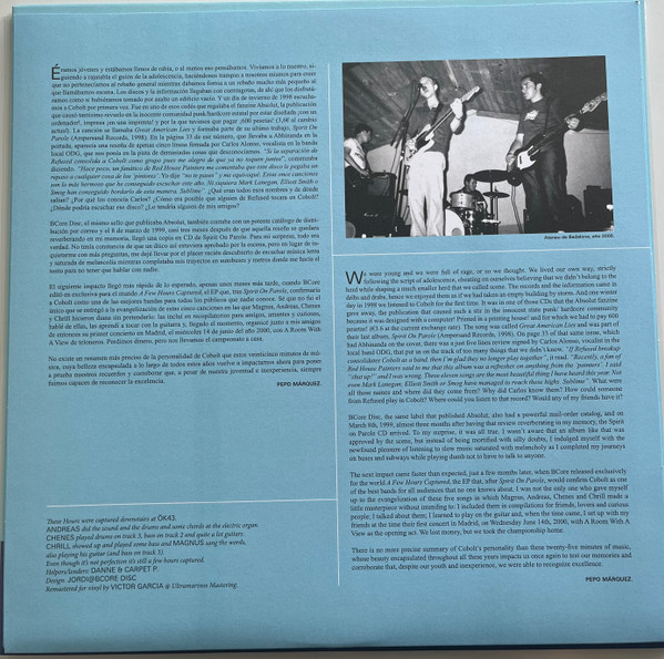 Cobolt - A Few Hours Captured | BCore (BC67LP) - 4