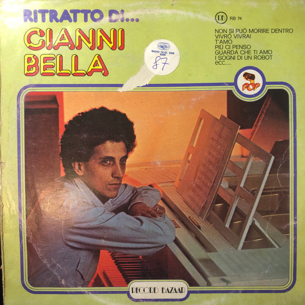 Gianni Bella - Ritratto Di Gianni Bella | Record Bazaar (RB 74) - main
