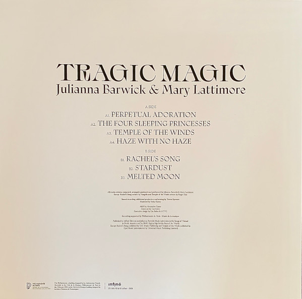 Julianna Barwick & Mary Lattimore - Tragic Magic | Infiné (IF1100LP) - 3