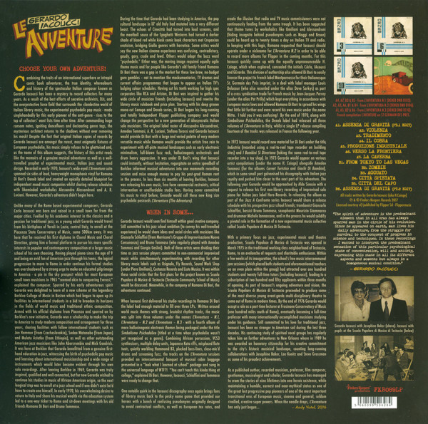 Gerardo Iacoucci - Le Avventure | Finders Keepers Records (FKR089LP) - 2