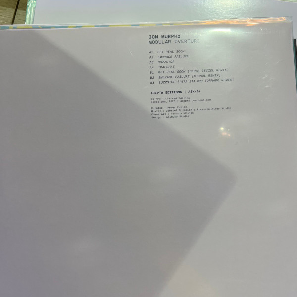 Jon Murphy - Modular Overture | Adepta Editions (AEX-04) - 2