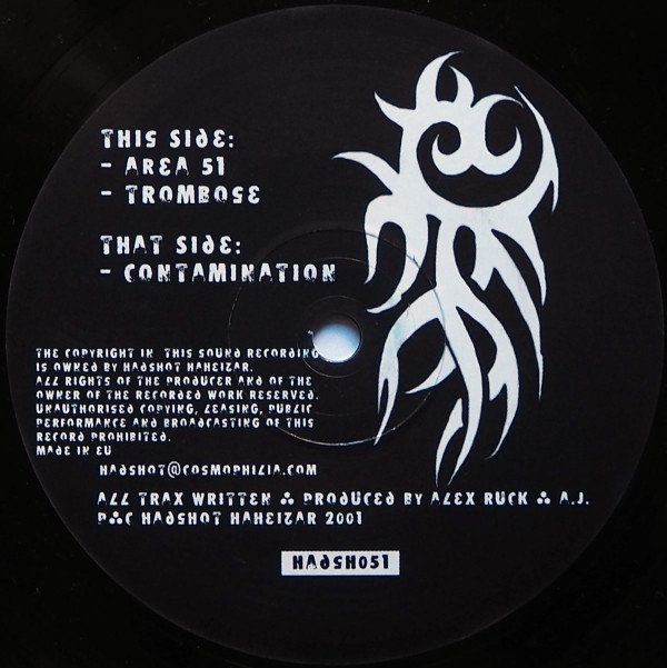 Alexander Rück & A.J. Jacobs - Contamination | Hadshot Haheizar (HADSH051) - main