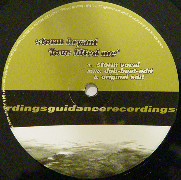 Storm Bryant - Love Lifted Me | Guidance Recordings (GDR 018) - main