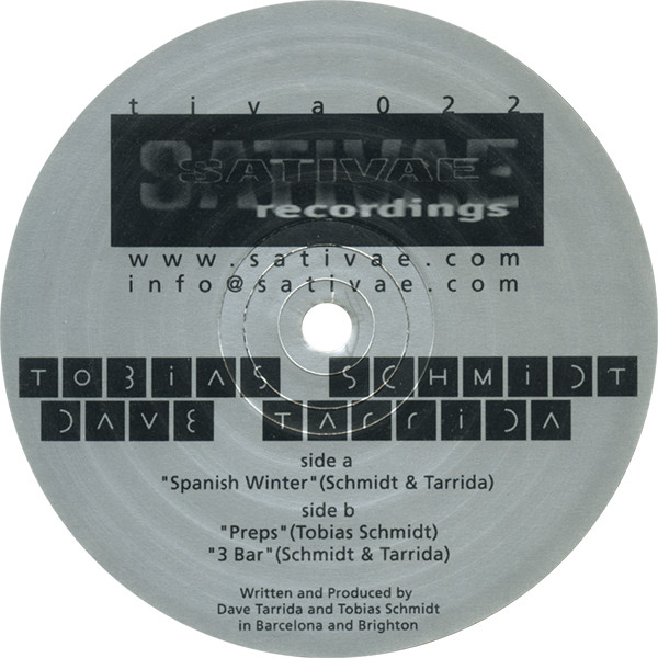 Tobias Schmidt, Dave Tarrida - Spanish Winter | Sativae Recordings (tiva022)