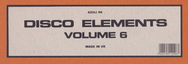 Disco Elements - Volume 6 | Azuli Records (AZNY 96)