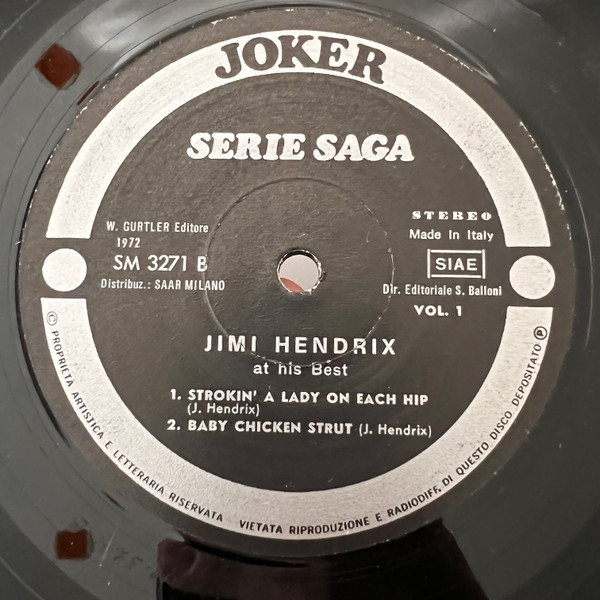 Jimi Hendrix - The Jimi Hendrix Story | Joker (C 35/3) - 3