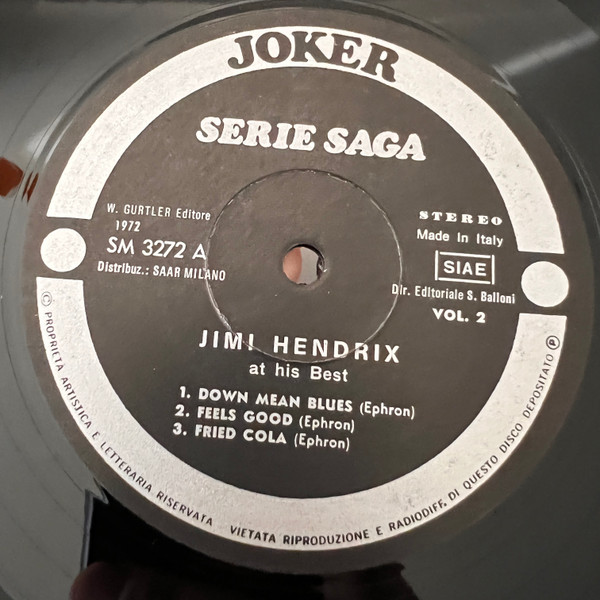 Jimi Hendrix - The Jimi Hendrix Story | Joker (C 35/3) - 4