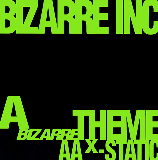 Bizarre Inc - Bizarre Theme / X-Static | Vinyl Solution (STORM 20)