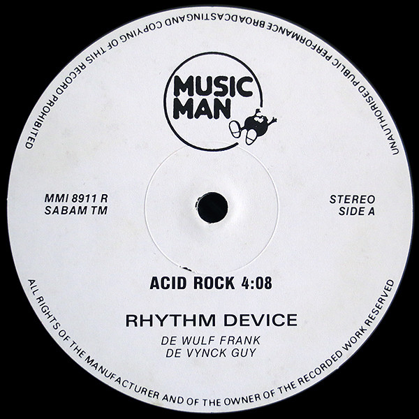 Rhythm Device - Acid Rock (Remix) | Music Man Records (MMI 8911 R) - 3