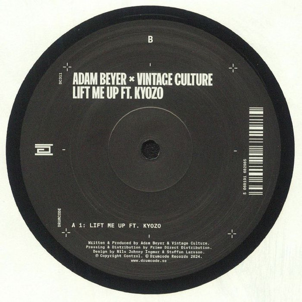 Adam Beyer x Vintage Culture Ft. Kyozo - Lift Me Up | Drumcode (DC311)